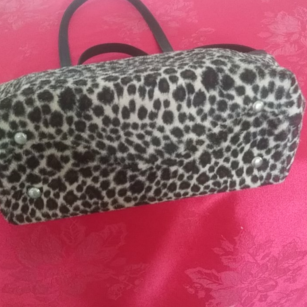 Kate spade animal print faux fur purse - Picture 9 of 10
